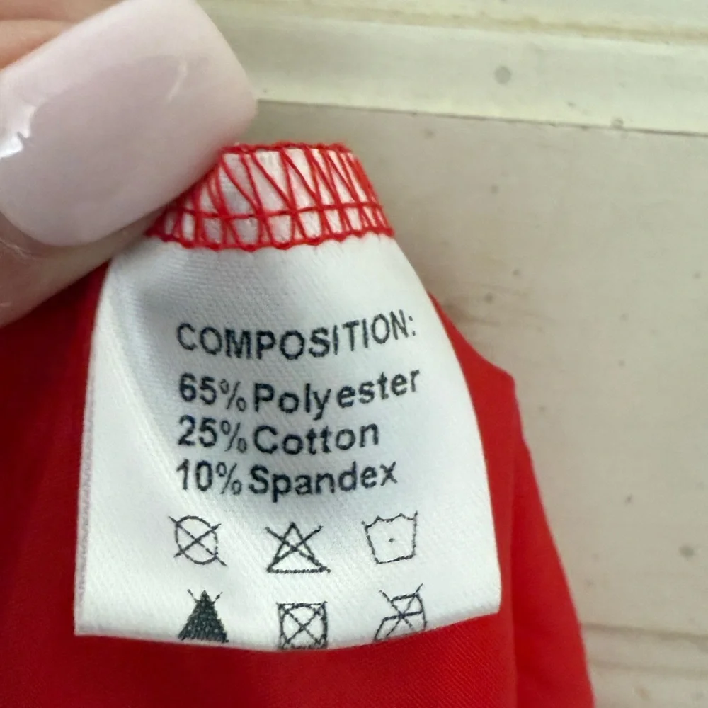 Red Hearts Milkmaid Babydoll Dress - Picture 5 of 5